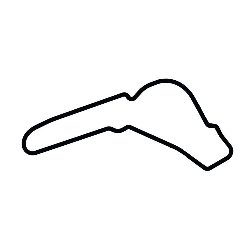 Circuit Monza - Sculpture Murale en Bois (90 cm)